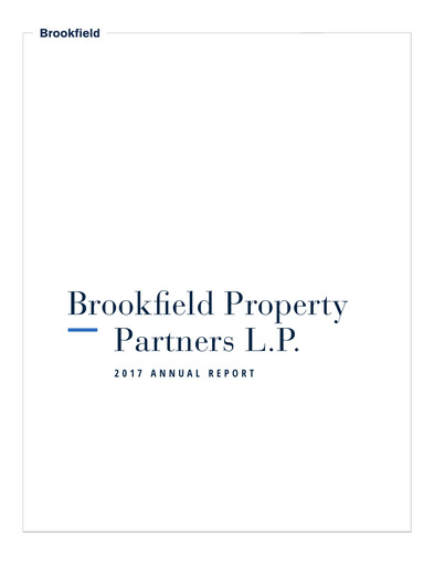 Vorschaubild Brookfield Property Partners
 Jahresbericht 2017