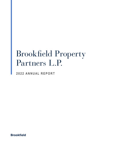 Vorschaubild Brookfield Property Partners
 Jahresbericht 2022