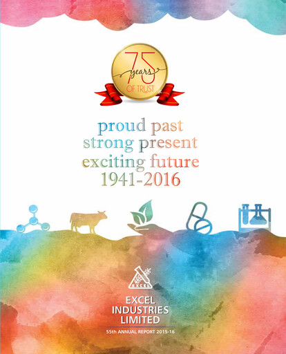 Thumbnail Excel Industries Annual Report 2015-2016