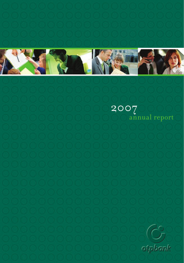 Thumbnail OTP Bank
 Annual Report 2007