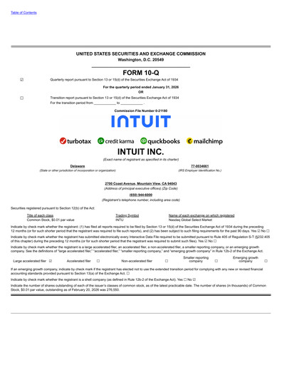 Thumbnail Intuit Quarterly Report 2026-q2