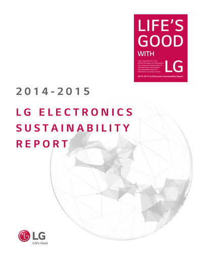 Vorschaubild LG Electronics
 Nachhaltigkeitsbericht 2014-2015