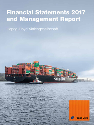 Miniature Hapag-Lloyd
 Bilan financier 2017