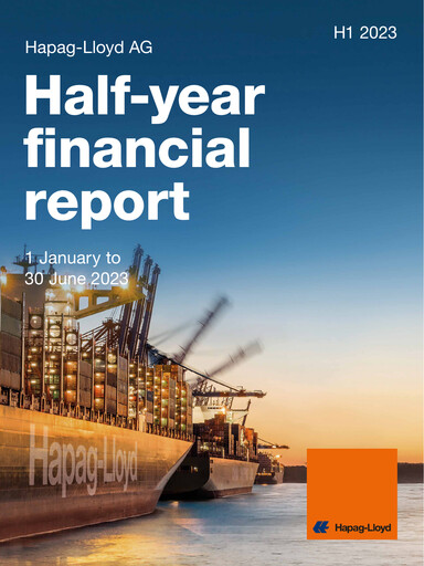 Miniature Hapag-Lloyd
 Rapport semestriel 2023-h1