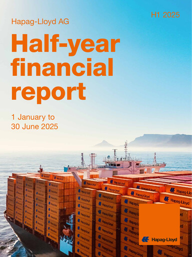 Miniature Hapag-Lloyd
 Rapport semestriel 2025-h1