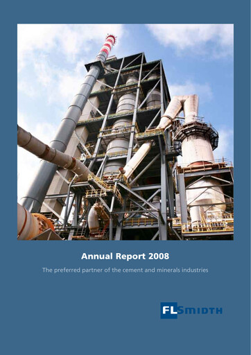 Thumbnail FLSmidth Annual Report 2008