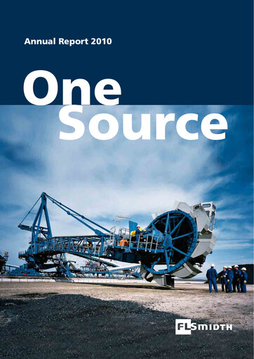 Thumbnail FLSmidth Annual Report 2010