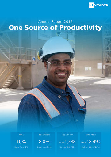 Thumbnail FLSmidth Annual Report 2015