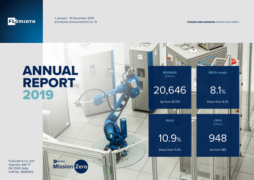 Thumbnail FLSmidth Annual Report 2019