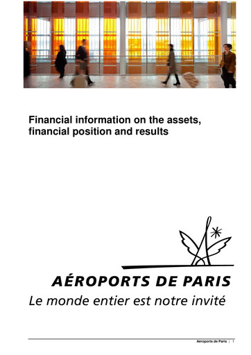 Thumbnail Aéroports de Paris Financial Statement 2014