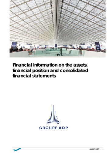 Thumbnail Aéroports de Paris Financial Statement 2016