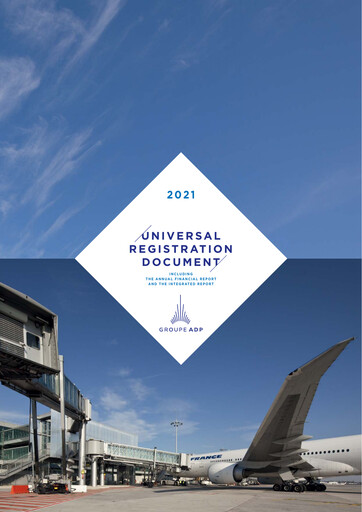 Thumbnail Aéroports de Paris Universal Registration Document 2021