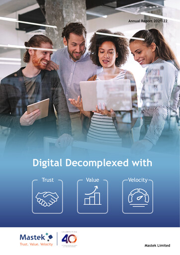 Thumbnail Mastek Annual Report 2021-2022