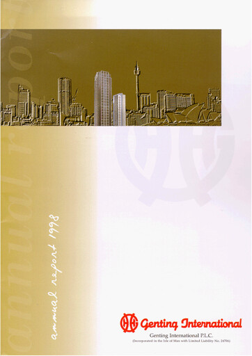Thumbnail Genting Singapore Annual Report 1998