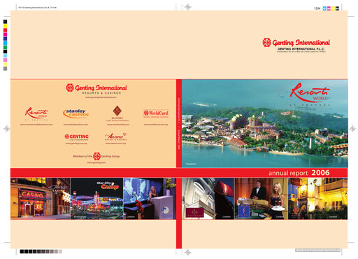 Thumbnail Genting Singapore Annual Report 2006