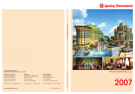 Thumbnail Genting Singapore Annual Report 2007