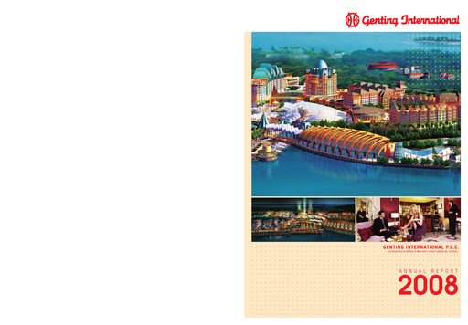 Thumbnail Genting Singapore Annual Report 2008