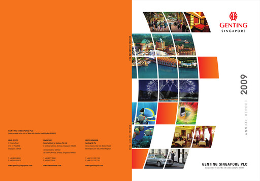 Thumbnail Genting Singapore Annual Report 2009