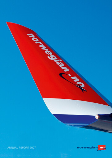 Thumbnail Norwegian Air Shuttle
 Annual Report 2007