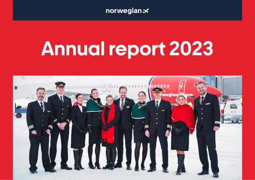 Thumbnail Norwegian Air Shuttle
 Annual Report 2023