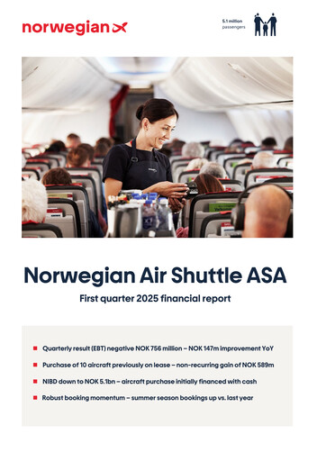 Thumbnail Norwegian Air Shuttle
 Quarterly Report 2025-q1