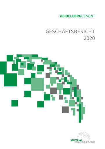 Thumbnail HeidelbergCement Annual Report 2020