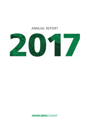 Thumbnail HeidelbergCement Annual Report 2017