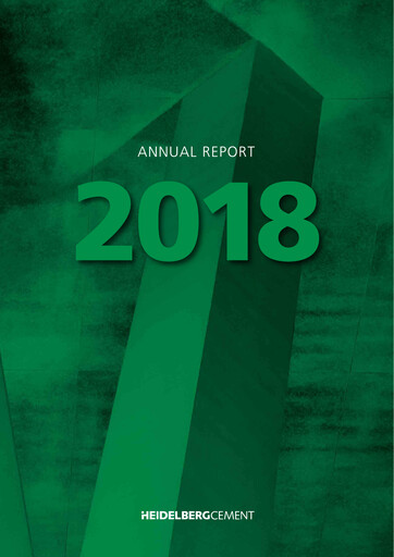 Thumbnail HeidelbergCement Annual Report 2018