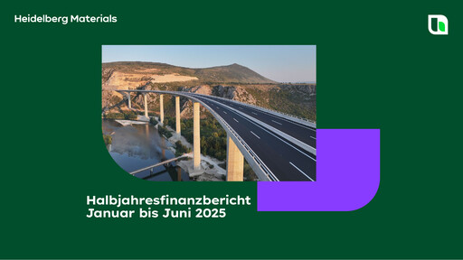 Vorschaubild HeidelbergCement Halbjahresbericht 2025-h1