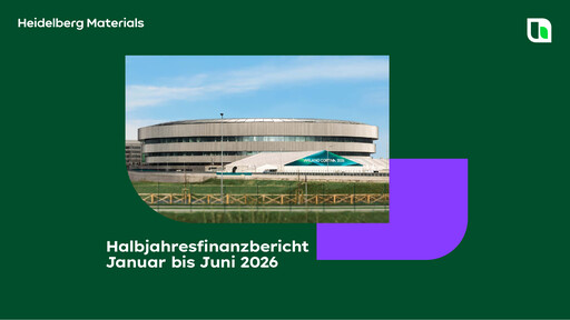 Vorschaubild HeidelbergCement Halbjahresbericht 2026-h1