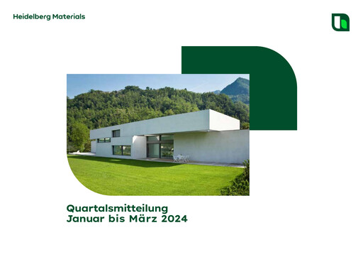 Vorschaubild HeidelbergCement Quartalsbericht 2024-q1