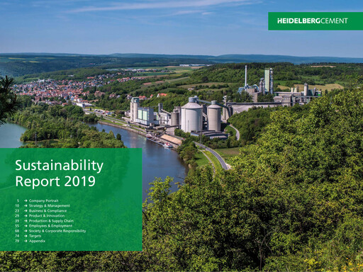 Thumbnail HeidelbergCement Sustainability Report 2019