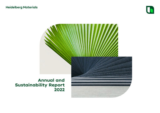 Thumbnail HeidelbergCement Sustainability Report 2022