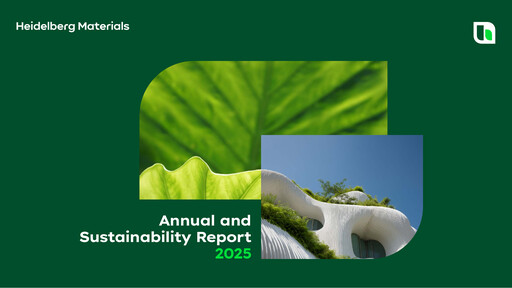 Thumbnail HeidelbergCement Sustainability Report 2025