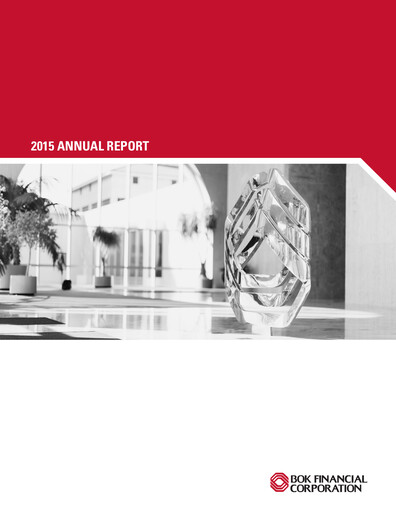 Miniature BOK Financial Rapport annuel 2015