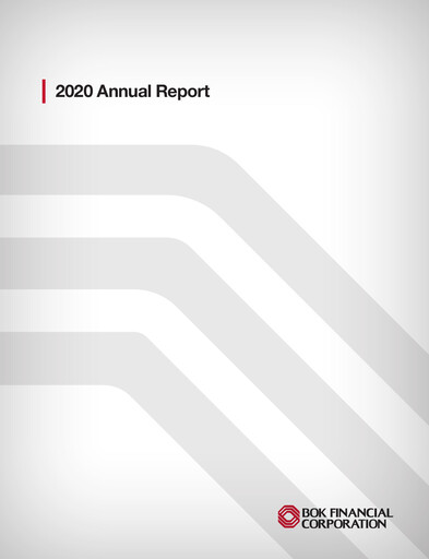 Miniature BOK Financial Rapport annuel 2020