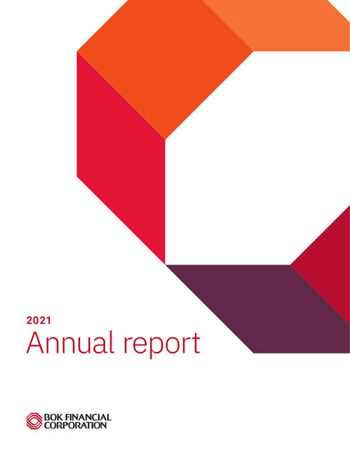 Miniature BOK Financial Rapport annuel 2021