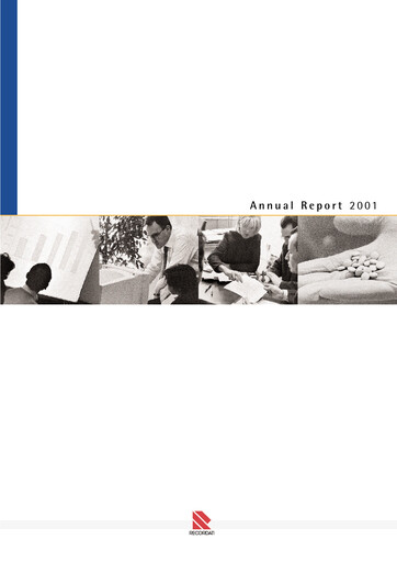 Thumbnail Recordati
 Annual Report 2001