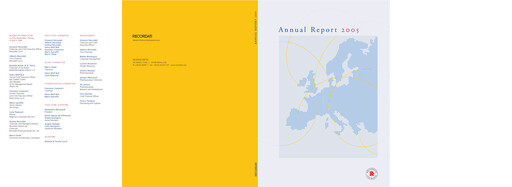 Thumbnail Recordati
 Annual Report 2005