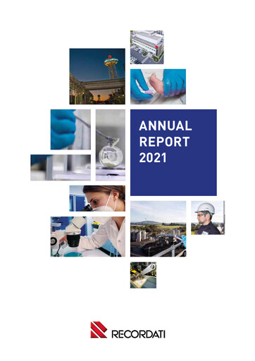 Thumbnail Recordati
 Annual Report 2021