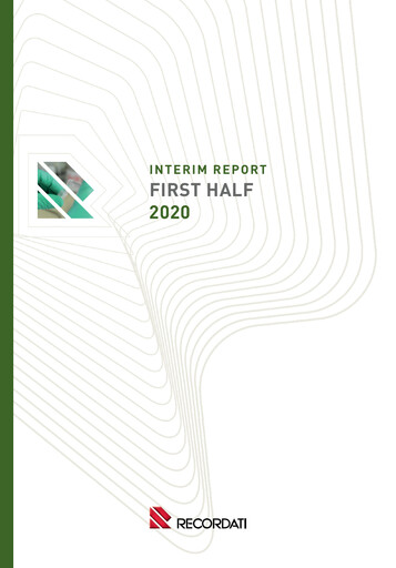 Thumbnail Recordati
 Half-year Report 2020-h1