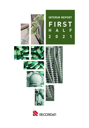 Thumbnail Recordati
 Half-year Report 2021-h1