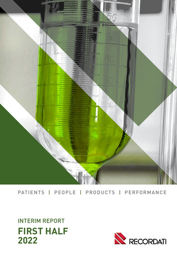 Thumbnail Recordati
 Half-year Report 2022-h1