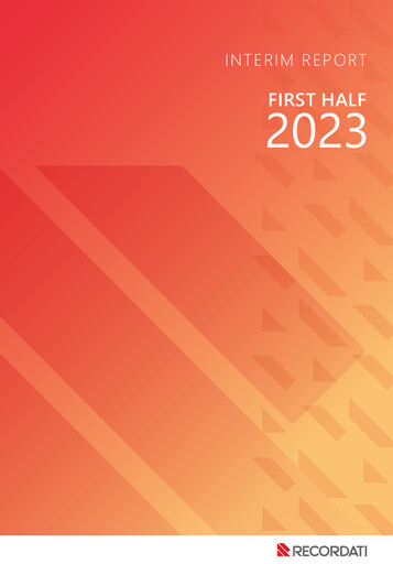 Thumbnail Recordati
 Half-year Report 2023-h1