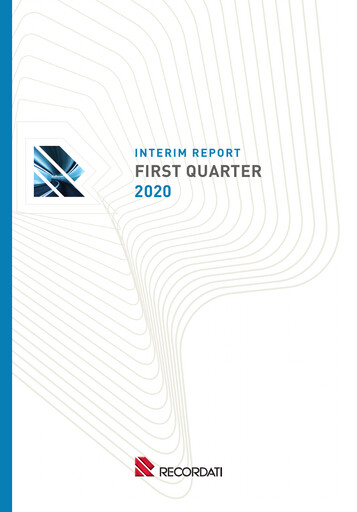 Thumbnail Recordati
 Quarterly Report 2020-q1