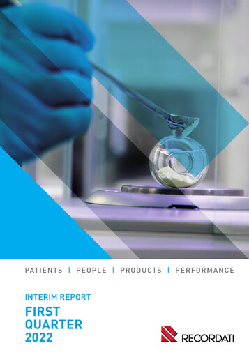 Thumbnail Recordati
 Quarterly Report 2022-q1