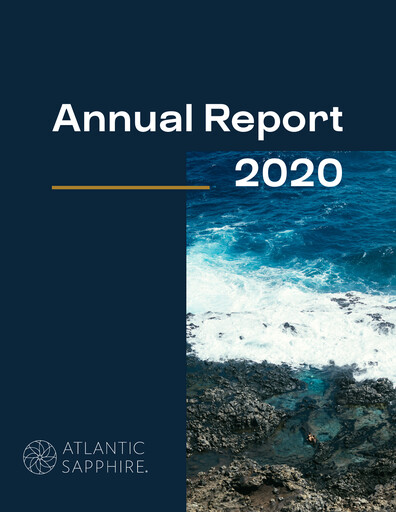 Thumbnail Atlantic Sapphire Annual Report 2020