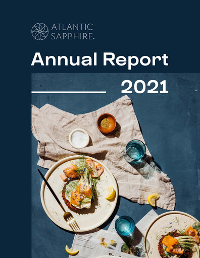 Thumbnail Atlantic Sapphire Annual Report 2021