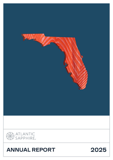 Thumbnail Atlantic Sapphire Annual Report 2025