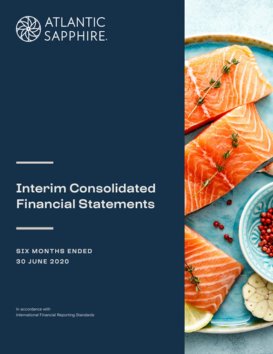 Vorschaubild Atlantic Sapphire Halbjahresbericht 2020-h1